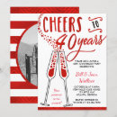 Search for ruby red anniversary invitations Black