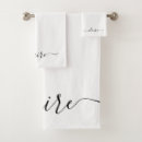 Search for black and white bath towels Elegant