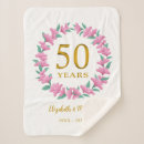 Search for 50th anniversary blankets Vow renewal