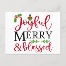 Search for sentimental christmas cards Joyful