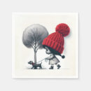 Search for african american napkins Black