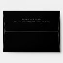Search for baby shower envelopes Black and white