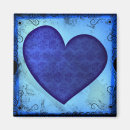 Search for blue floral pattern magnets Modern