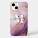 Search for monogram marble cases Girly