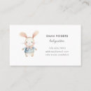 Search for rabbit business cards Bunny