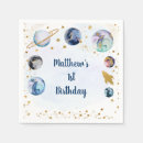 Search for space napkins Planets birthday