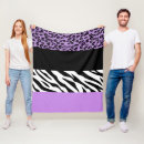 Search for zebra print blankets Wild animals