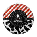 Search for black and red dartboards Watercolor