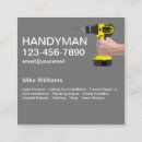 Search for power tools business cards Handyman