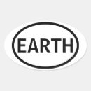 Search for earth oval stickers Environment