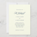 Search for blue and ivory wedding invitations Elegant