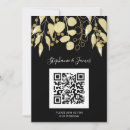 Search for qr code on wedding invitations Elegant