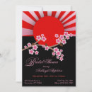 Search for rising sun invitations Red