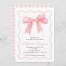 Search for pink gingham invitations Plaid