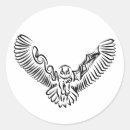 Search for bird hunting stickers Black and white