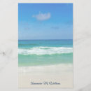 Search for ocean stationary stationery paper Seaside