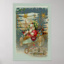 Search for vintage santa sleigh posters Festive
