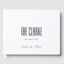 Search for boho wedding guest books Black and white