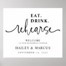 Search for rehearsal dinner posters Rustic