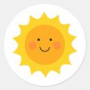 Search for smiling sun stickers Sunny