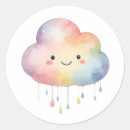 Search for kawaii clouds stickers Rainbow