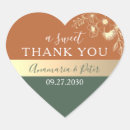 Search for orange and gold stickers Boho