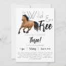 Search for wild and free invitations Horse