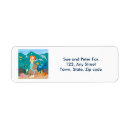 Search for tropical fish return address labels Coral