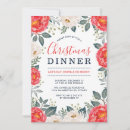Search for floral christmas invitations Vintage