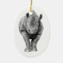 Search for rhinoceros christmas tree decorations Wildlife