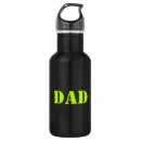 Search for daddy water bottles Typography