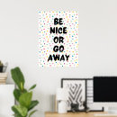 Search for go away posters Quote