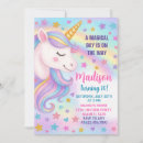 Search for silver unicorn invitations Girl