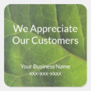 Search for customer appreciation stickers Business branding