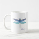Search for cute dragonfly mugs Blue