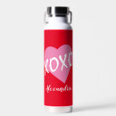 Search for valentines day water bottles Xoxo