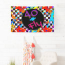 Search for neon birthday banners Colourful