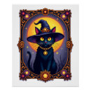 Search for vintage witch posters Black