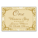 Search for gold table cards Elegant