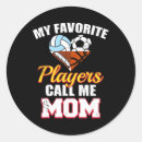 Search for volleyball mom stickers Athlete