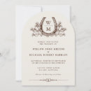 Search for horseshoe wedding invitations Equestrian
