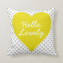 Search for hello lovely cushions Heart