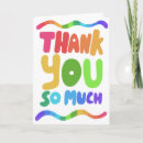 Search for rainbow thank you cards Trendy