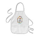 Search for flower drawing aprons Girl