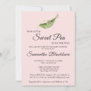 Search for sweet pea baby shower invitations Gender neutral