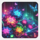 Search for bright rainbow stickers Black