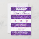 Search for purple martini invitations Girls night out
