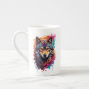 Search for wolf design mugs Animal