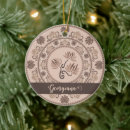Search for taupe christmas tree decorations Newly weds