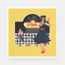 Search for 1950s diner napkins Vintage